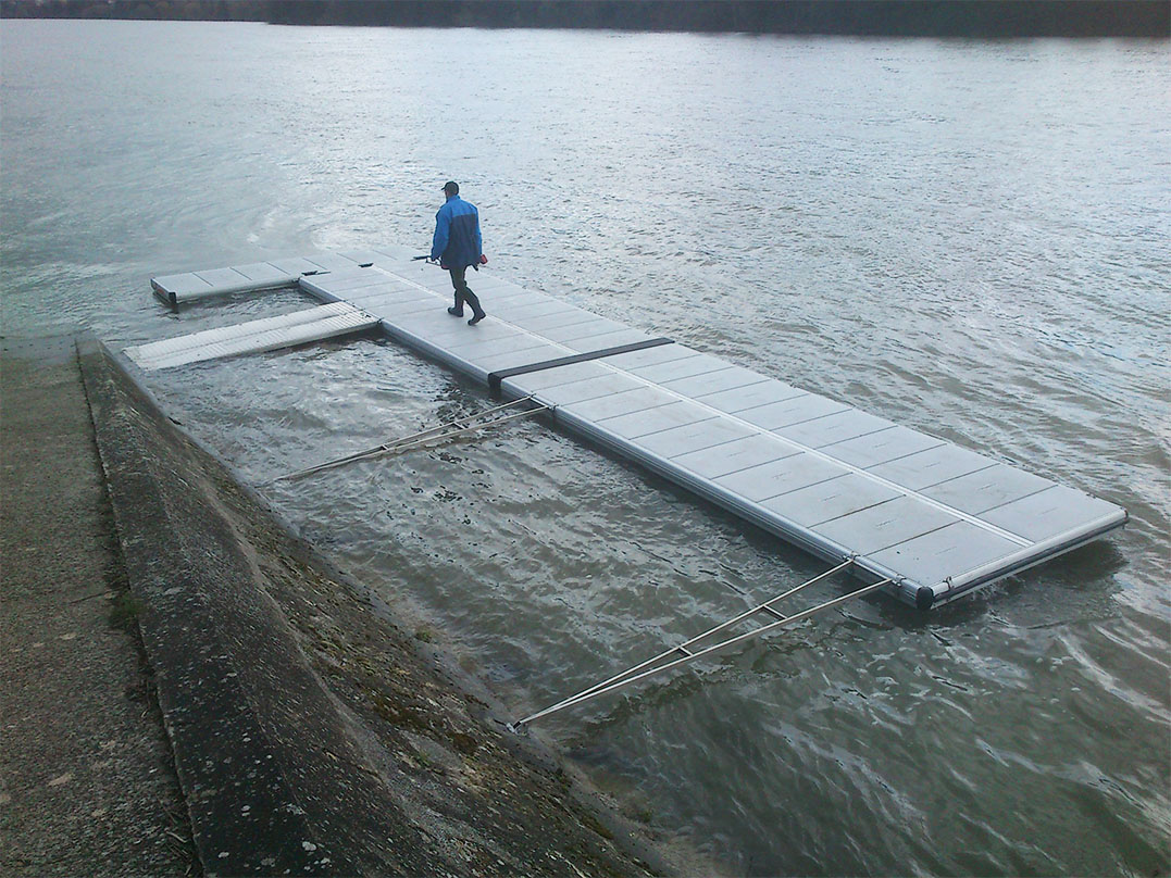 Pontons Flottants Modulaires EasyFloat Photos