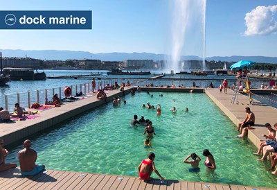 Baignade du Jet d'eau - Genève 03